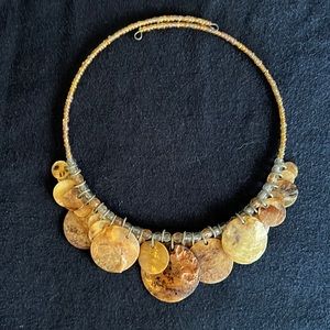 Coastal shell necklace